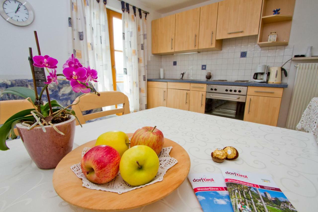 Ferienwohnung Haus Niederweg Dorf Tirol Exterior foto